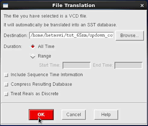 Fig. 6. Load translation in SimVision