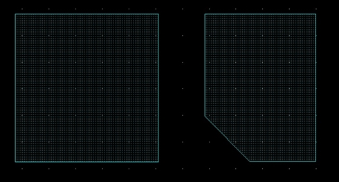 Figure 5. A rectangle and a polygon