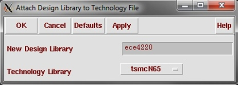 Figure 5. Select technology file to attach